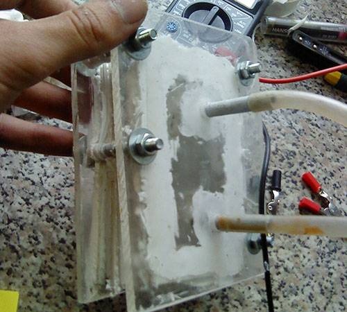 Do-it-yourself gas welding device