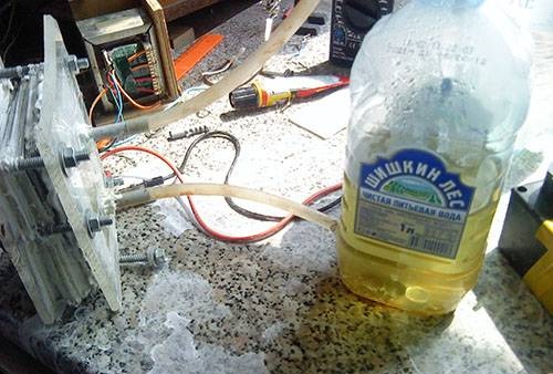 Do-it-yourself gas welding device