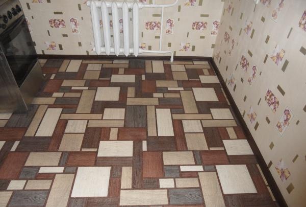 Selection of linoleum and its installation