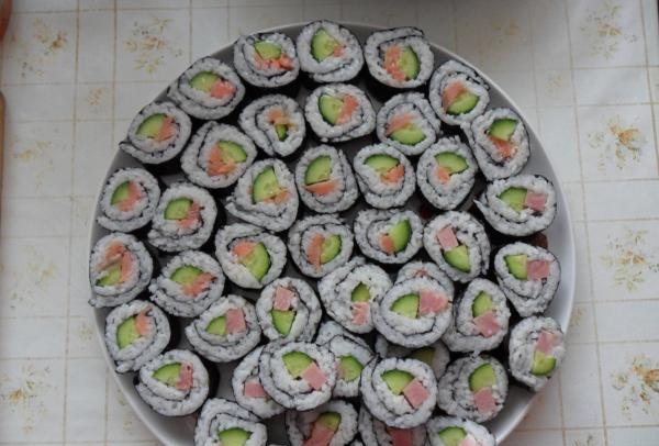 Sushi at home