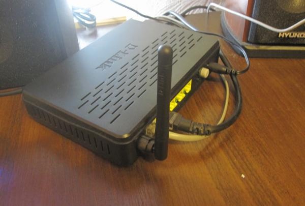 back view of the router