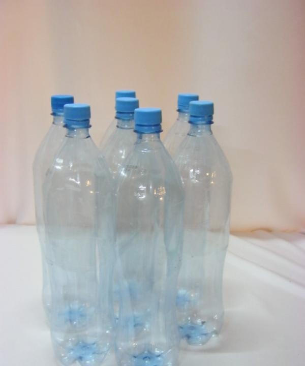 plastic bottles