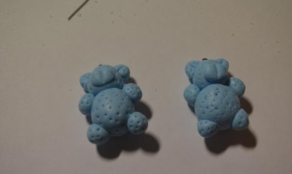 polymer clay bear cubs