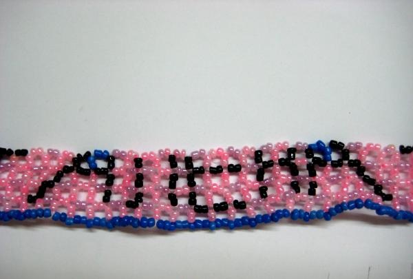 Personalized beaded bracelet