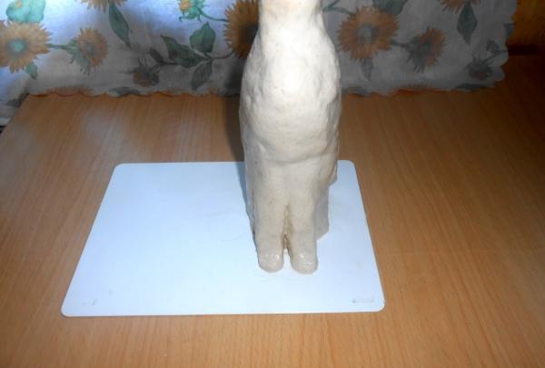 Salt dough cat