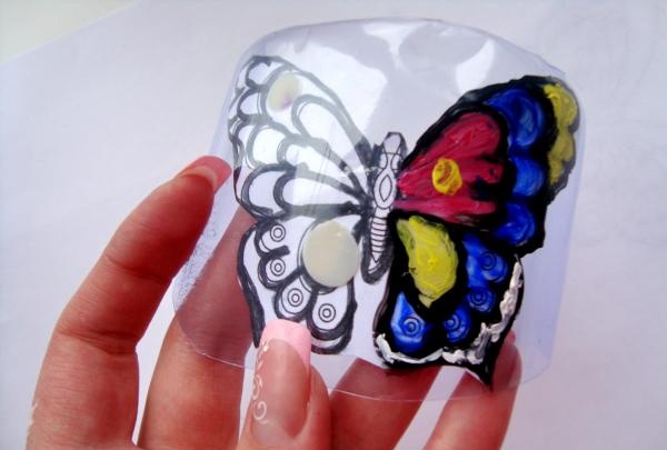 Stained glass butterfly