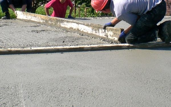 Concreting process