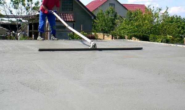 Concreting process