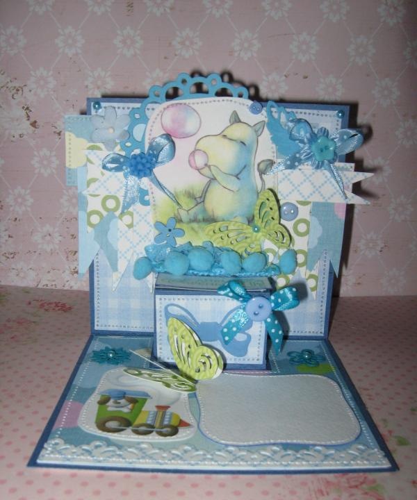 Children's folding card