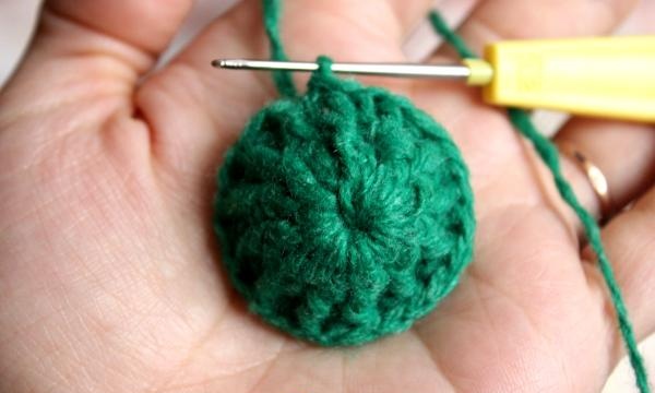 Crochet flowering cacti