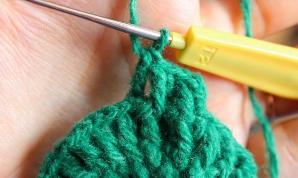 Crochet flowering cacti