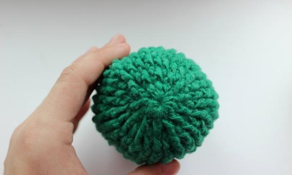 Crochet flowering cacti