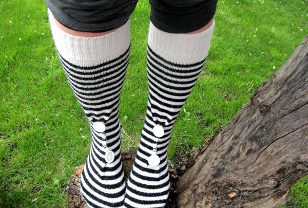 Repurposing an old sweater and socks