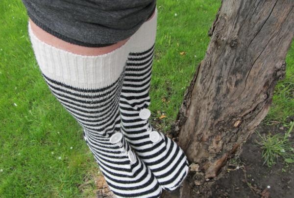 Repurposing an old sweater and socks