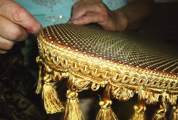 Decorating an old coffee table