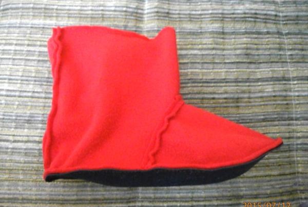 sewing home slippers and boots