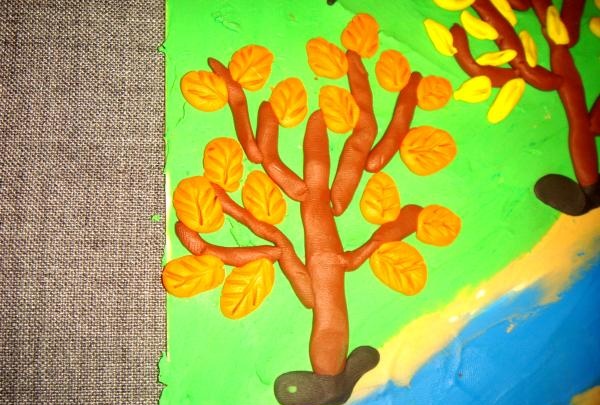 plasticine painting