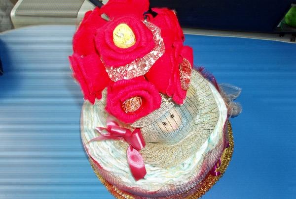 Diaper cake