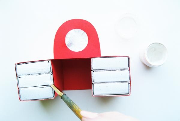 matchbox dressing table