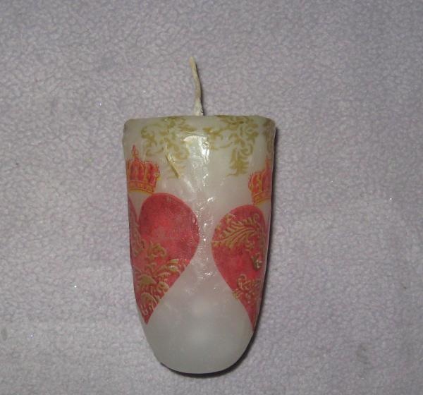 Candle for Valentine's Day