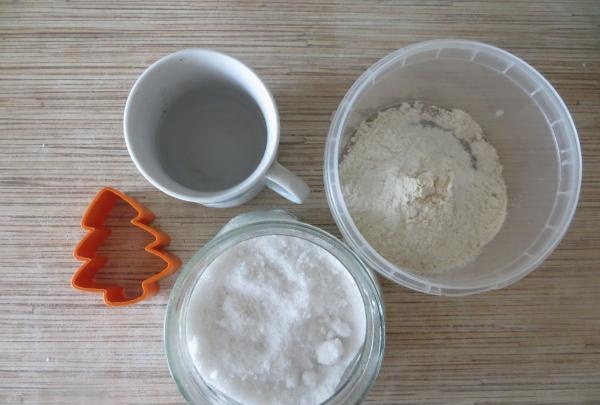 salt dough Christmas tree