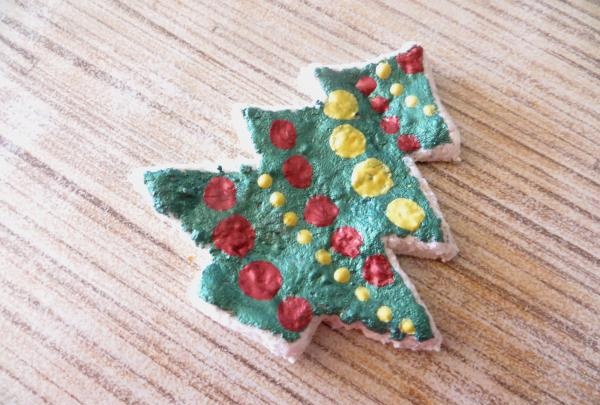 salt dough Christmas tree