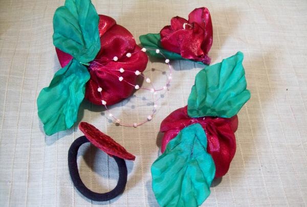 fabric hair ties