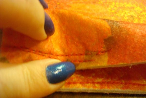 How to sew a felt bag