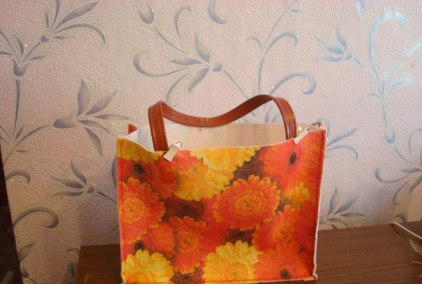 How to sew a felt bag