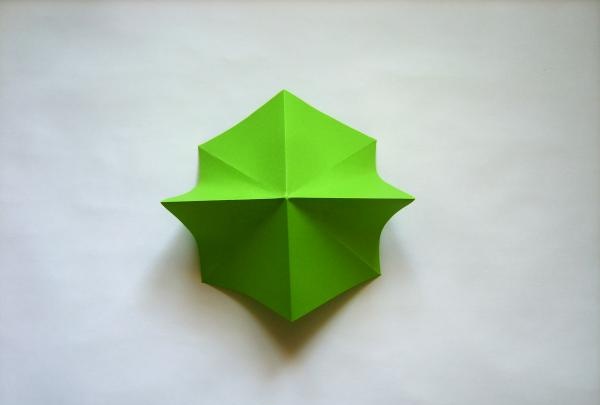 ozdobte dárek květinami origami