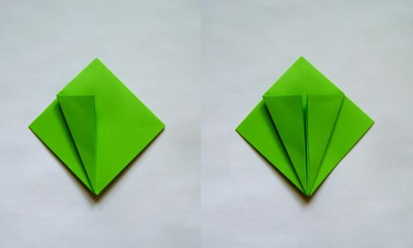 ozdobte dárek květinami origami