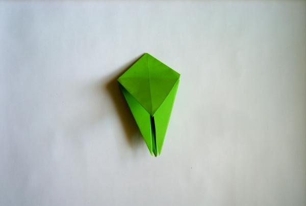 ozdobte dárek květinami origami