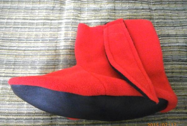 sewing home slippers and boots