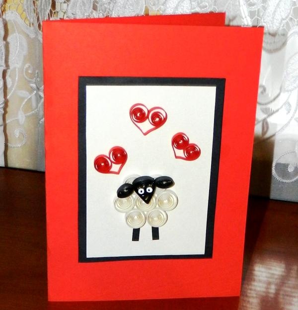 Postcard Sheep