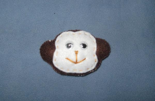 Felt monkeys