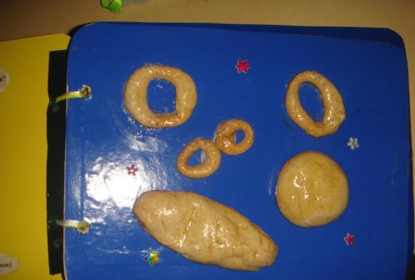 Homemade book about bread