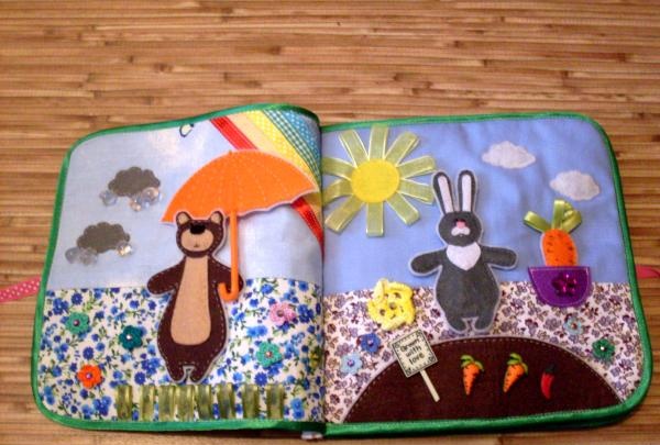 Educational textile book