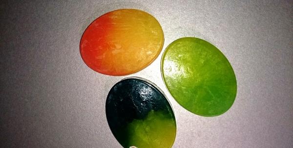 Homemade soap Game of colors