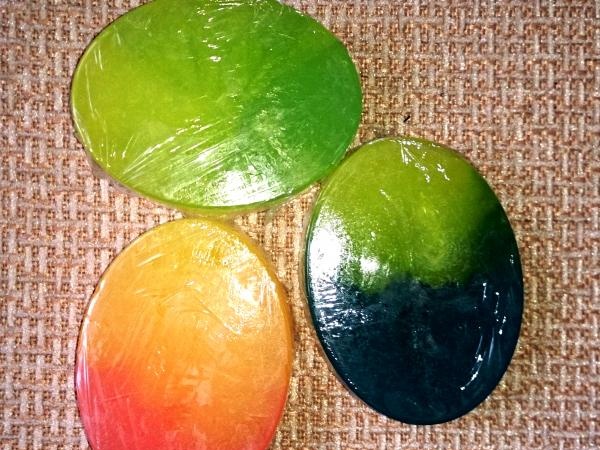 Homemade soap Game of colors