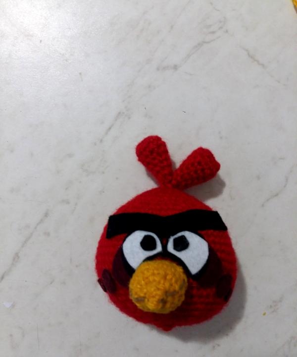 птица amigurumi Red от Angry Birds