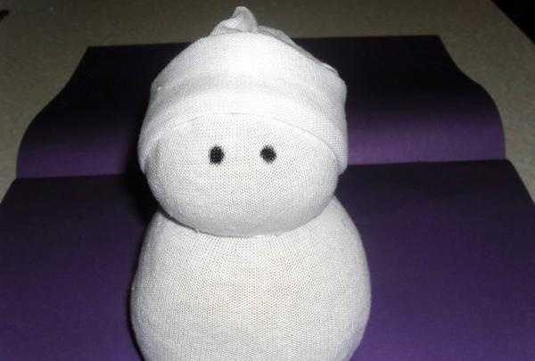 sock snowman