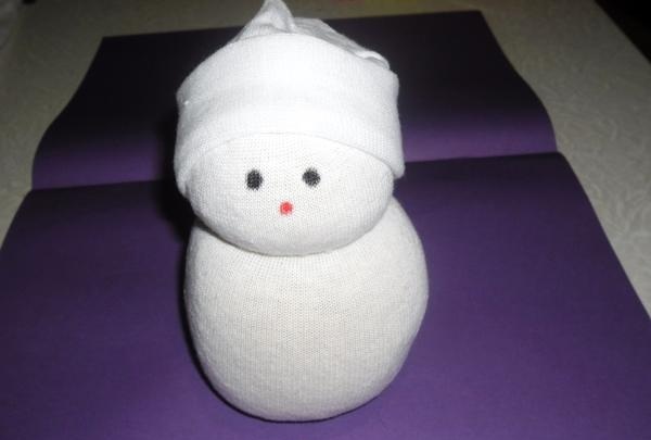 sock snowman