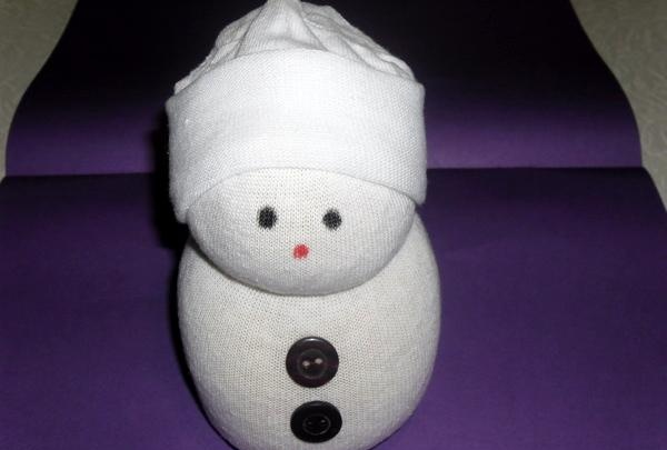 sock snowman