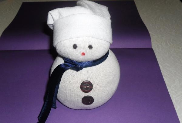 sock snowman