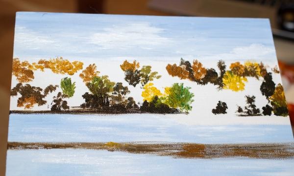 Oil painting Breath of Autumn