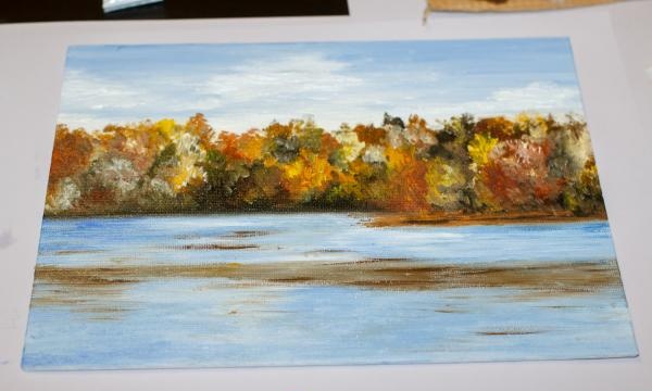 Oil painting Breath of Autumn