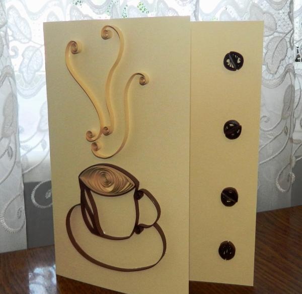 DIY Coffee Postcard