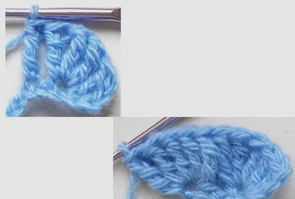 How to crochet a blue rose