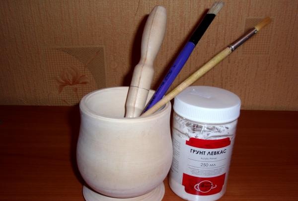 mortar and pestle painting