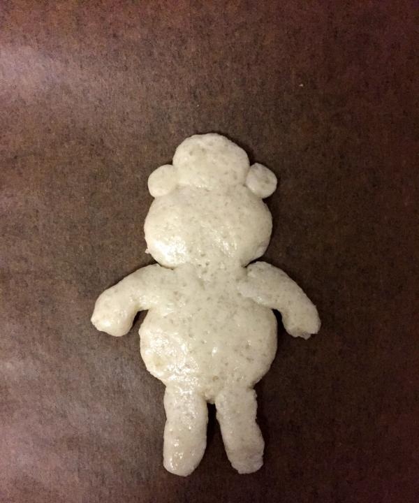 Salt dough monkey